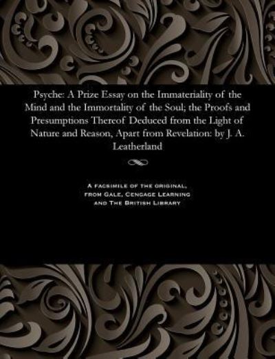 Cover for J A Leatherland · Psyche (Paperback Book) (1901)