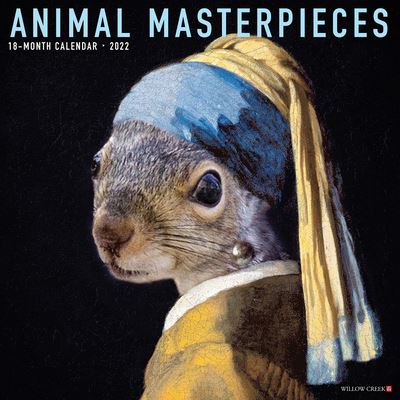 Cover for Karen Burke · Animal Masterpieces 2022 Wall Calendar (Calendar) (2021)