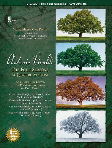 Cover for Paul Fried · Vivaldi: the Four Seasons for Flute (Paperback Book) [Pap / Com edition] (2008)