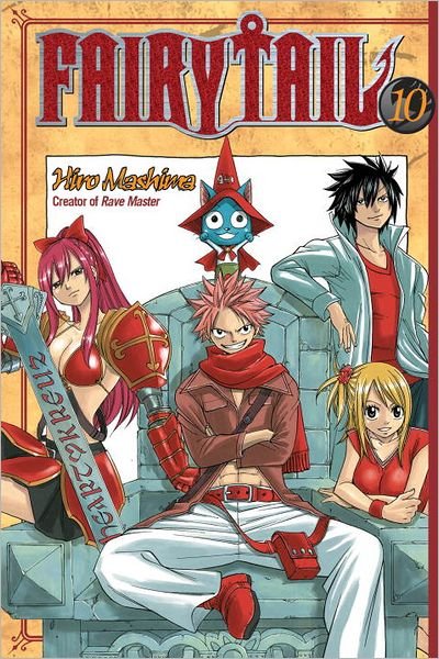 Cover for Hiro Mashima · Fairy Tail 10 (Pocketbok) (2012)