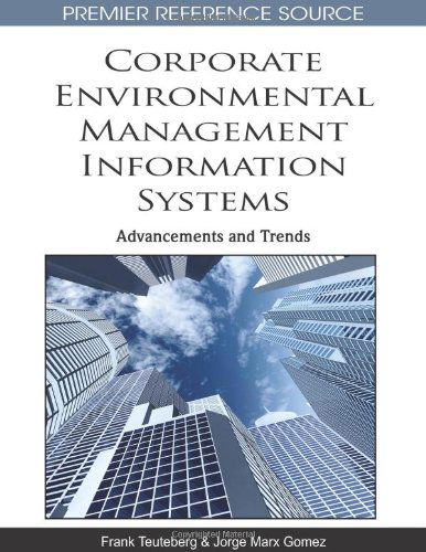 Cover for Raul Carlson · Corporate Environmental Management Information Systems: Advancements and Trends (Premier Reference Source) (Hardcover Book) [First edition] (2010)