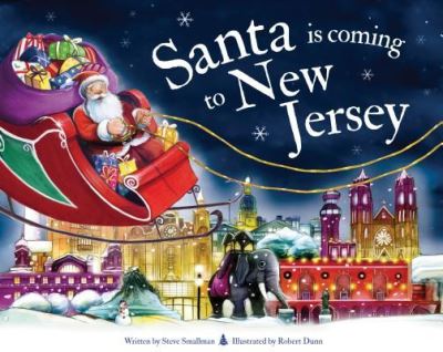 Cover for Steve Smallman · Santa is Coming to New Jersey (Hardcover Book) (2019)