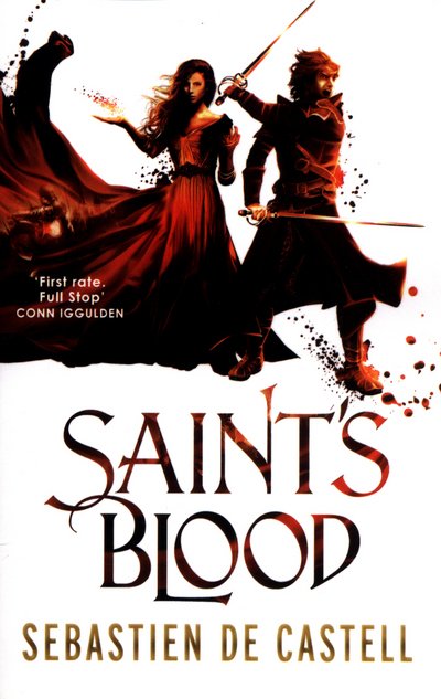 Cover for Sebastien De Castell · Saint's Blood: The Greatcoats Book 3 - The Greatcoats (Paperback Bog) (2017)