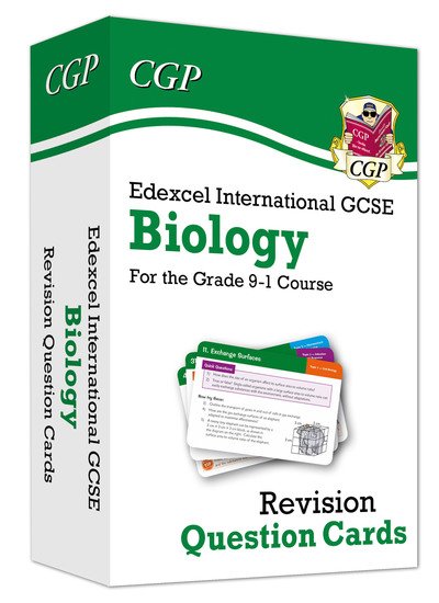 Cover for CGP Books · Edexcel International GCSE Biology: Revision Question Cards - CGP IGCSE Biology (Hardcover Book) (2019)