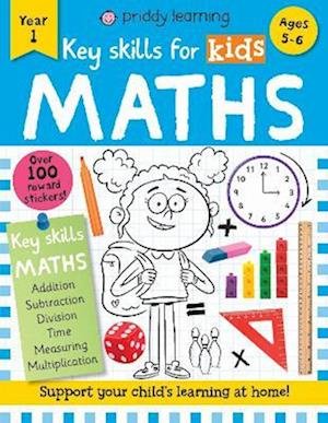 Cover for Priddy Books · Key Skills for Kids: Maths - Key Skills for Kids (Paperback Book) (2023)
