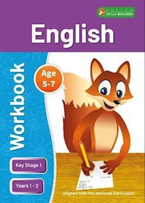 Cover for Foxton Books · KS1 English Workbook for Ages 5-7 (Years 1 - 2) Perfect for learning at home or use in the classroom - Foxton Skills Builders (Pocketbok) (2022)