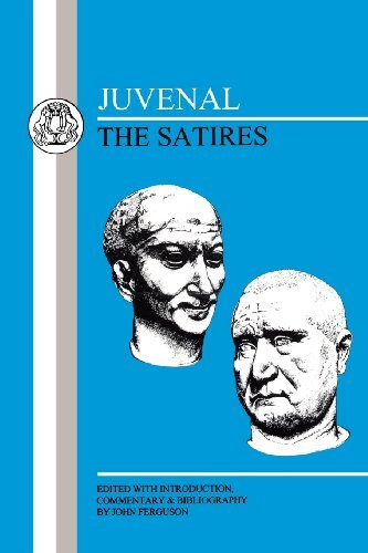 Cover for Juvenal · The Satires (Paperback Book) (1998)