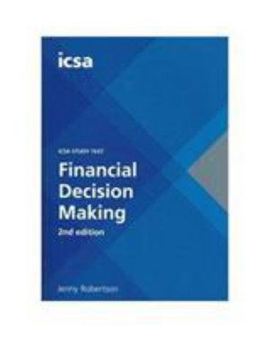 Financial Decision Making (CSQS) - Jenny Robertson - Books - CGI Publishing Limited - 9781860726811 - June 13, 2016