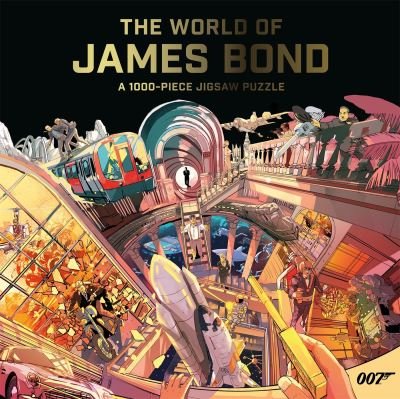 Cover for Laurence King Publishing · The World of James Bond: A 1000-piece Jigsaw Puzzle (GAME) (2022)