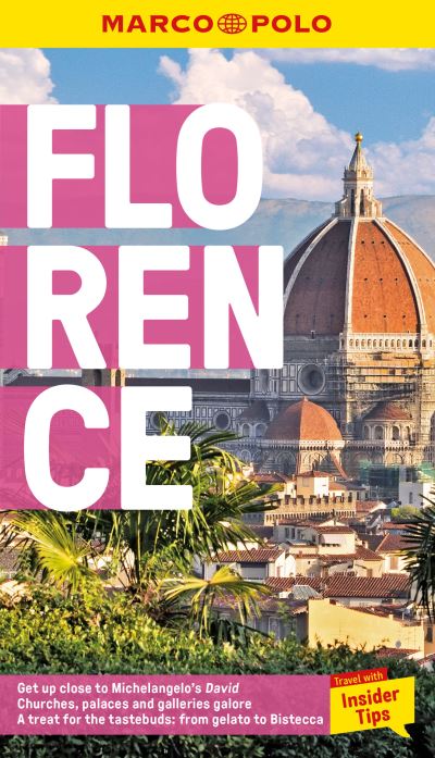 Florence Marco Polo Pocket Travel Guide - with pull out map - Marco Polo Pocket Guides - Marco Polo - Kirjat - Heartwood Publishing - 9781914515811 - torstai 30. toukokuuta 2024