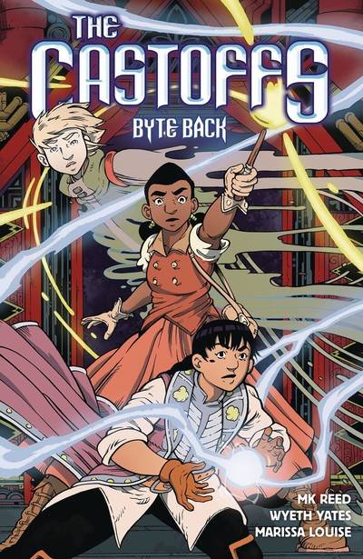 Cover for MK Reed · The Castoffs Vol. 4: Byte Back (Taschenbuch) (2019)