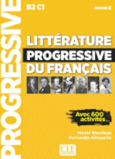Cover for Litterature progressive du francais 2eme edition: Livre avance (B2-C1) (Paperback Book) (2019)