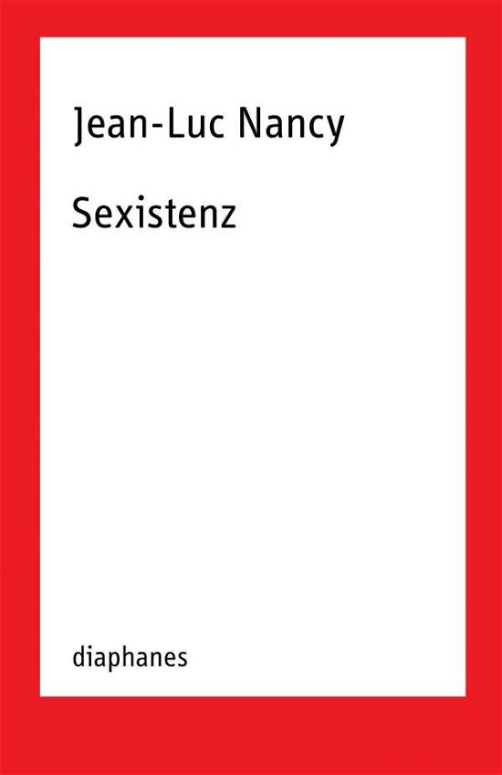 Cover for Nancy · Sexistenz (Book)
