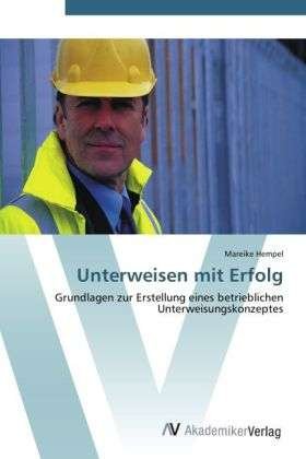 Cover for Hempel · Unterweisen mit Erfolg (Book) (2012)
