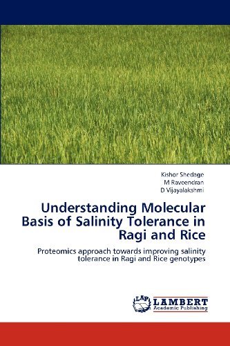 Cover for D Vijayalakshmi · Understanding Molecular Basis of Salinity Tolerance in Ragi and Rice: Proteomics Approach Towards Improving Salinity Tolerance in Ragi and Rice Genotypes (Paperback Book) (2012)