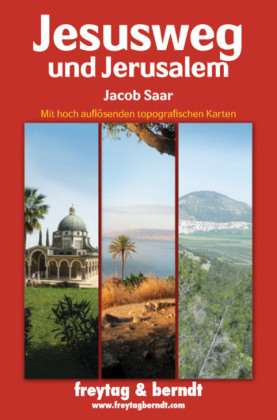 Cover for Saar · Jesus Way and Jerusalem (Map) (2011)