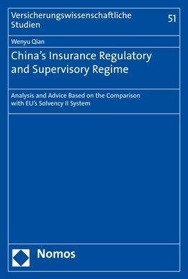 China's Insurance Regulatory and S - Qian - Books -  - 9783848762811 - September 30, 2019