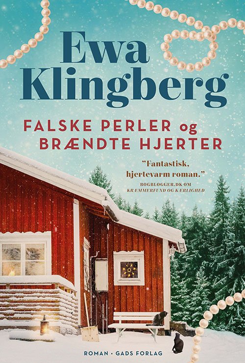 Cover for Ewa Klingberg · Huskvarna serien: Falske perler og brændte hjerter (Sewn Spine Book) [1º edição] (2022)