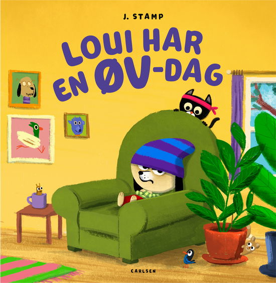 Jørgen Stamp · Loui har en øv-dag (Bound Book) [1º edição] (2024)