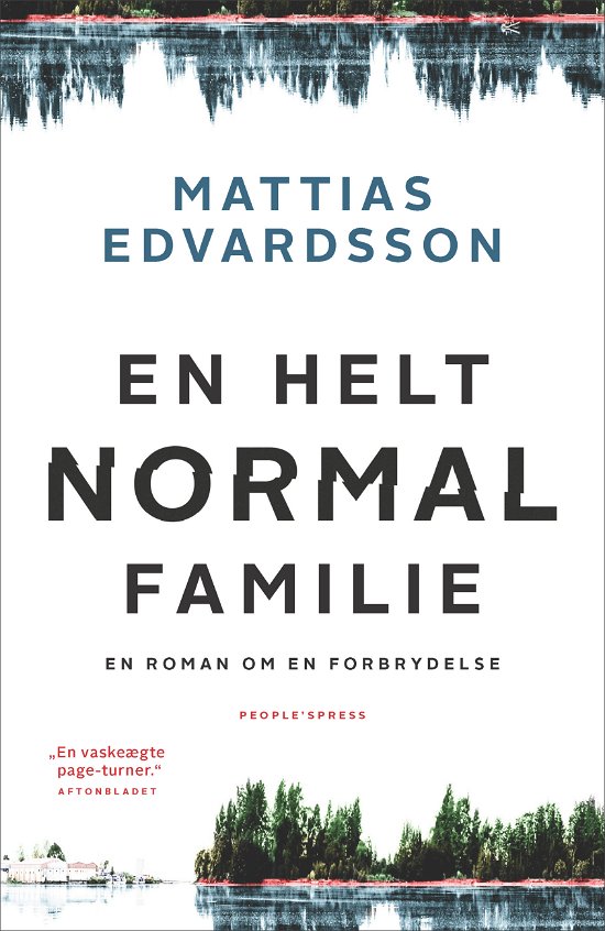 Cover for Mattias Edvardsson · En helt normal familie (Bound Book) [1º edição] (2019)
