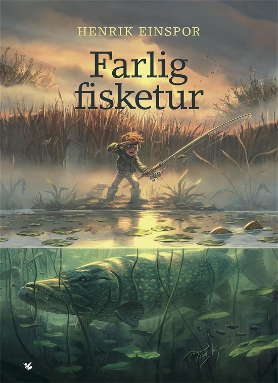 Cover for Henrik Einspor · Farlig fisketur (Inbunden Bok) [1:a utgåva] (2017)