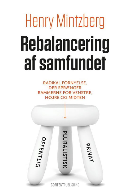 Cover for Henry Mintzberg · Rebalancering af samfundet (Hæftet bog) [1. udgave] (2022)