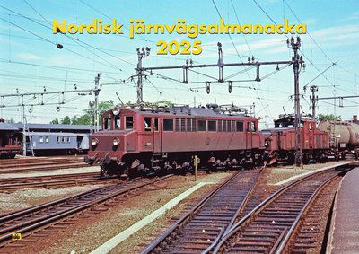 Cover for Nordisk Järnvägsalmanacka 2025 (Book) (2024)