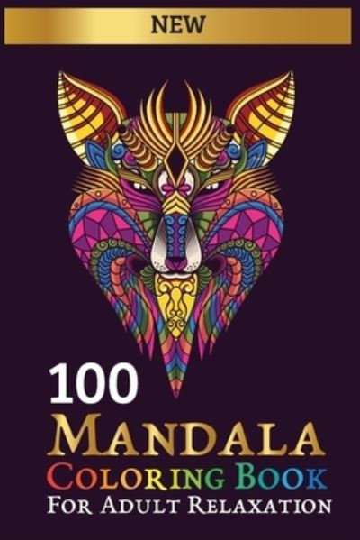 Cover for Omar Coloring Books · 100 mandala coloring book (Paperback Book) (2020)