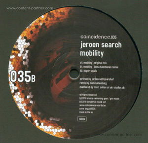 Cover for Jeroen Search · Mobility (12&quot;) (2010)