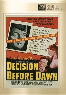 Cover for Decision Before Dawn (DVD) [Widescreen edition] (2013)