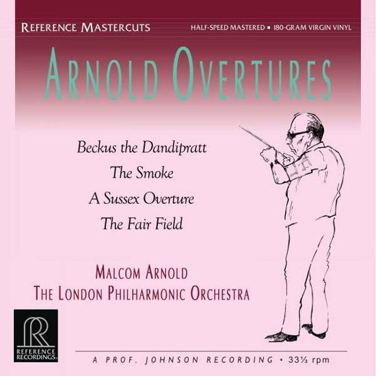 Cover for London Philharmonic Orchestra · Arnold Overtures (LP) (2017)