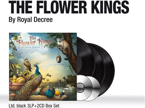 Cover for Flower Kings · By Royal Decree (LP) [P+2cd edition] (2022)