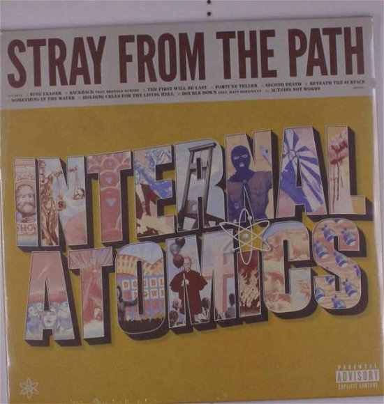 Cover for Stray From The Path · Internal Atomics (Splatter Vinyl) (LP) [Coloured edition] (2019)