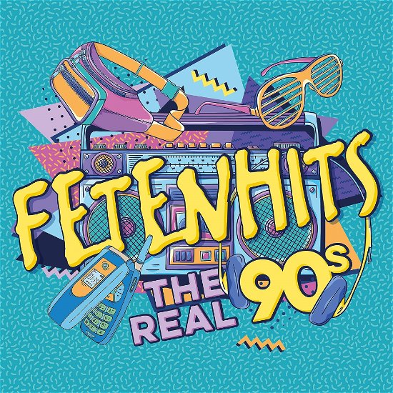 Cover for Fetenhits - the Real 90s (CD) (2023)