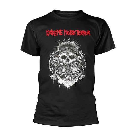 Cover for Extreme Noise Terror · Logo (T-shirt) [size XXL] [Black edition] (2019)