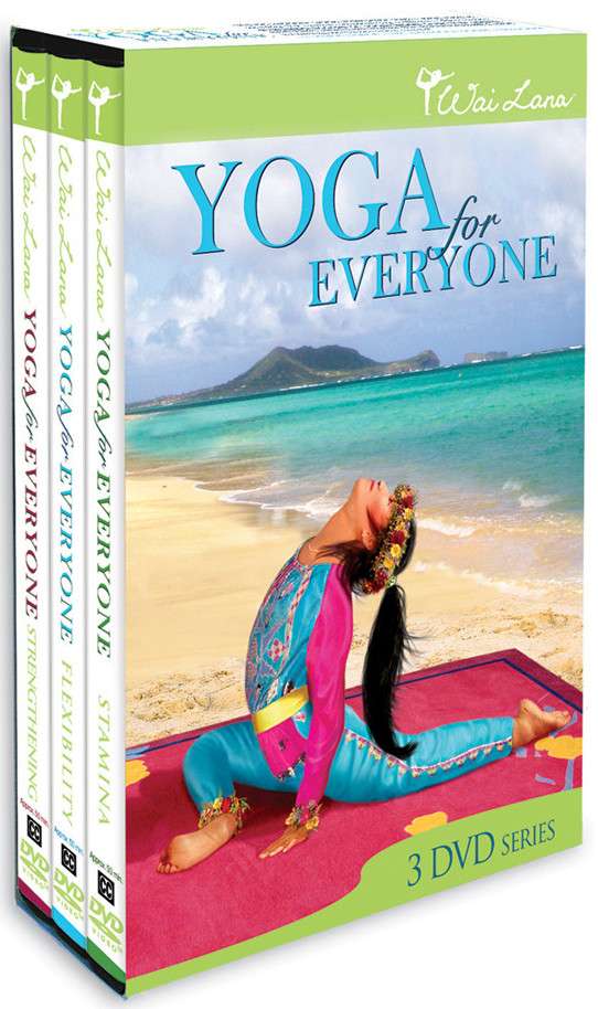 Cover for Wai Lana · Yoga for Everyone Tripack (DVD) (2015)