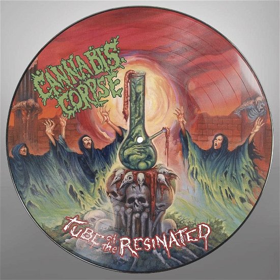 Cover for Cannabis Corpse · Tube of the Resinated (Re-issue) (Picture Disc) (12&quot;) [Picture Disc edition] (2021)