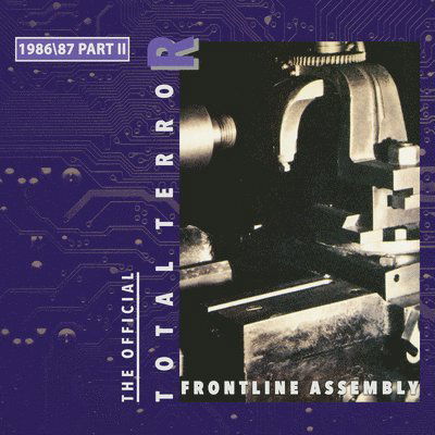 Cover for Front Line Assembly · Total Terror Part II 1986/87 - Purple Marble (LP) (2022)