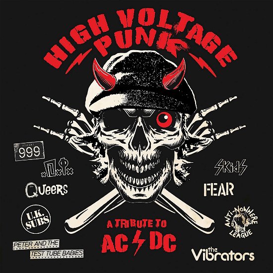 Cover for Ac/Dc · High Voltage Punk - A Tribute To AC/DC (LP) (2023)