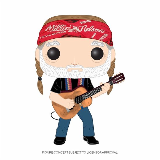 Willie Nelson - Funko Pop! Rocks: - Merchandise -  - 0889698492812 - 20. Januar 2021