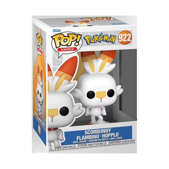 Cover for Funko · Pokemon POP! Games Vinyl Figur Scorbunny (EMEA) 9 (Leketøy) (2023)