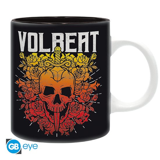 Cover for Volbeat · VOLBEAT - Mug - 320 ml - Skull and Roses - subli - (Spielzeug)