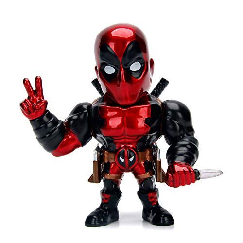 Marvel Diecast Minifigur Deadpool 10 cm - Jada - Merchandise - Dickie Spielzeug - 4006333068812 - 12. März 2024