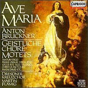 Cover for Anton Bruckner · Ave Maria (CD) (2001)