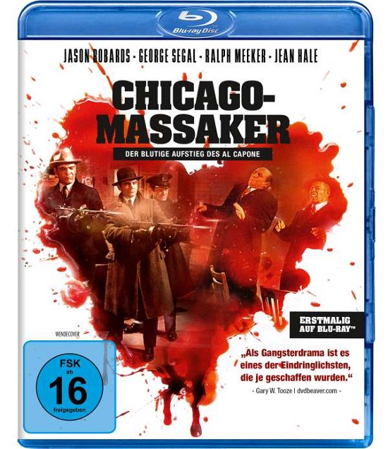 Cover for Robards,jason / Segal,george / Meeker,ralph/+ · Chicago-massaker (Blu-ray) (2017)