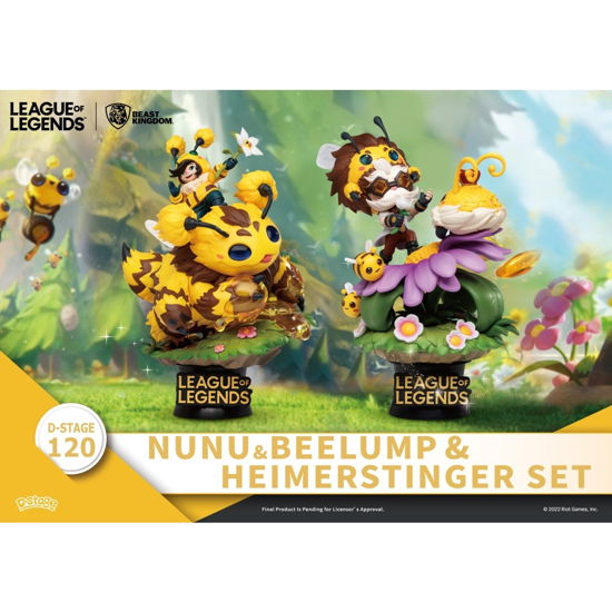 League of Legends Ds-120 Nunu & Beelump & Heimerst - Beast Kingdom - Produtos - BEAST KINGDOM - 4711203452812 - 30 de outubro de 2023