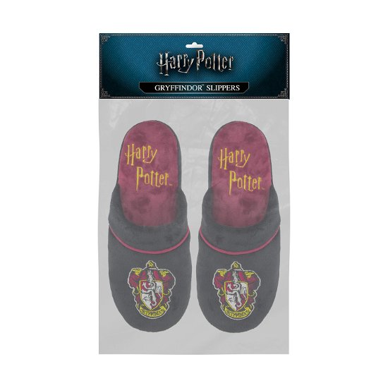 Slippers Gryffindor size M/L - Harry Potter - Fanituote - CINEREPLICAS - Fame Bros. - Limited - 4895205600812 - sunnuntai 10. syyskuuta 2023