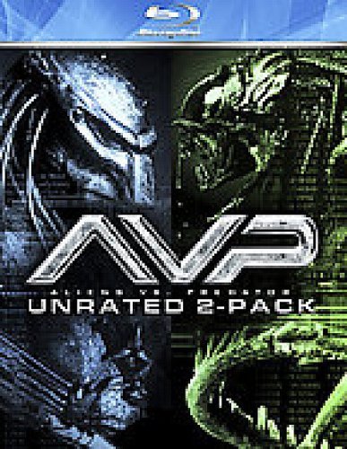 Cover for Alien vs Predator · AVP Alien vs Predator / Alien vs Predator 2 - Requiem (Blu-ray) (2008)