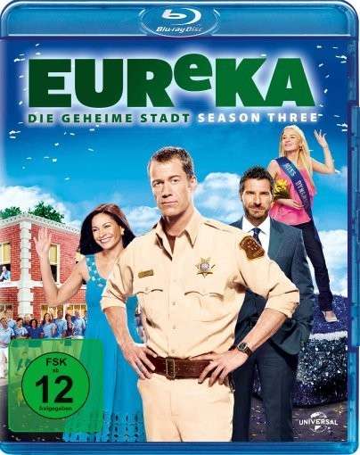 Cover for Colin Ferguson,salli Richardson,jordan Hinson · Eureka-die Geheime Stadt-season Three (Blu-Ray) (2014)