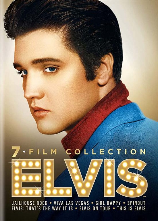 Cover for Elvis 7film Collection DVD · Elvis Presley 7 Movie Collection (DVD) (2022)